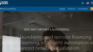 SAS Anti-Money Laundering screenshot