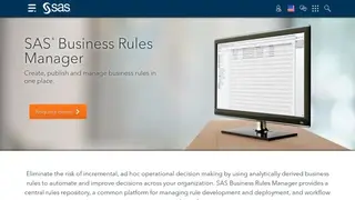 SAS Business Rules Manager screenshot