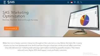 SAS Marketing Optimization screenshot