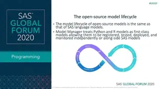 SAS Model Manager screenshot