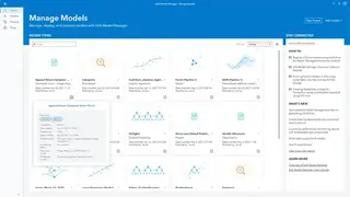 SAS Model Manager screenshot