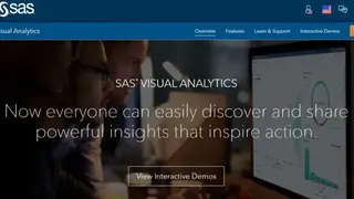 SAS Visual Analytics screenshot