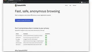 SatoshiVPN screenshot