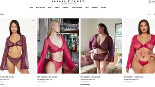 Savage X Fenty screenshot