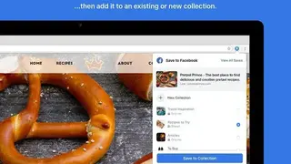 Save to Facebook screenshot
