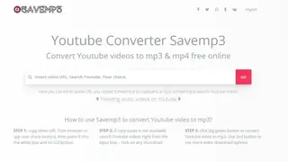 Savemp3 screenshot
