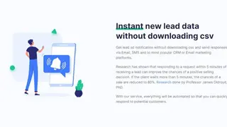 SaveMyLeads screenshot