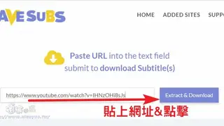 Savesubs screenshot