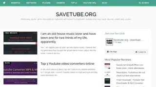 SaveTube screenshot