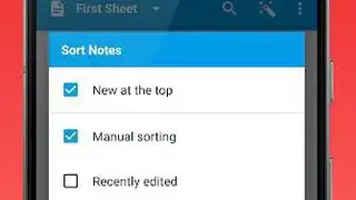 Saving Notes – Notepad screenshot