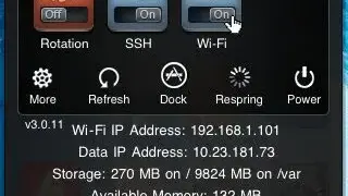 SBSettings screenshot