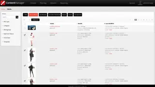 Scala Digital Signage screenshot