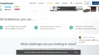 ScaleFusion screenshot