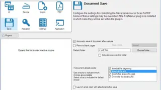 Scan to PDF screenshot