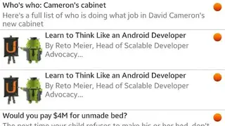 SCAND Smart Feed Reader screenshot