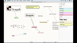 Scapple screenshot