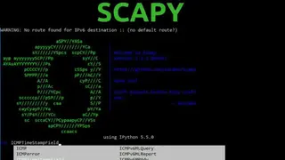 Scapy screenshot