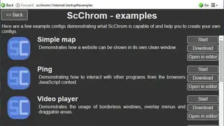 ScChrom screenshot
