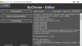 ScChrom screenshot