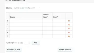 Scholaro GPA Calculator screenshot