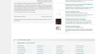 Scholarpedia screenshot