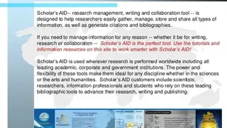 Scholars Aid screenshot