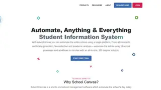 School Canvas screenshot