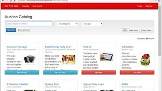SchoolAuction screenshot
