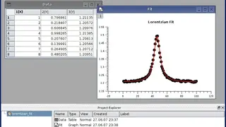 SciDaVis screenshot