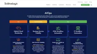 ScienceLogic SL1 Platform screenshot