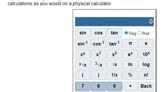 Scientific Calculator screenshot
