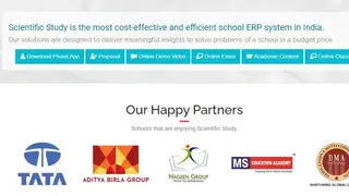 Scientific Study School Management screenshot