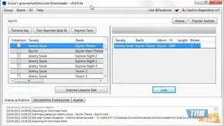 SciLor’s Grooveshark Downloader screenshot