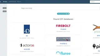 ScimoreDB screenshot