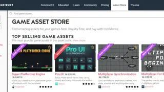 Scirra Store screenshot