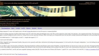 SciTE screenshot
