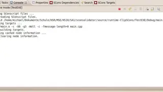 SCons screenshot