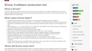 SCons screenshot