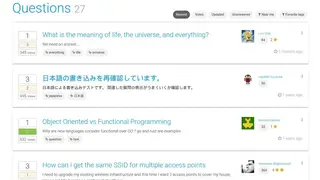 Scoold screenshot
