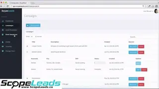 Scopeleads screenshot