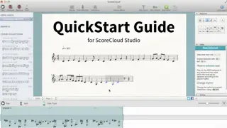 ScoreCloud Studio screenshot