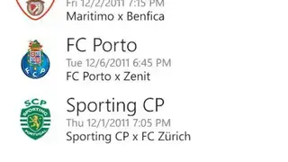 Scores! 2011-12 screenshot