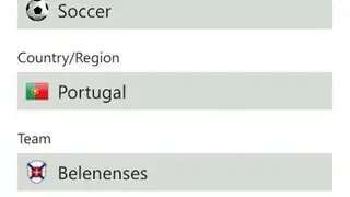 Scores! 2011-12 screenshot
