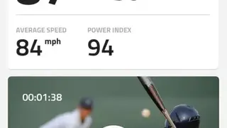 SCOUTEE Baseball Radar Gun screenshot