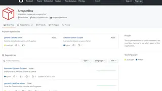 ScraperBox screenshot