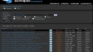 ScrapeTorrent screenshot