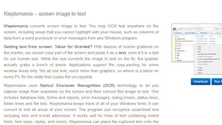 Screen OCR screenshot