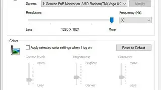 Screen Resolution Manager screenshot