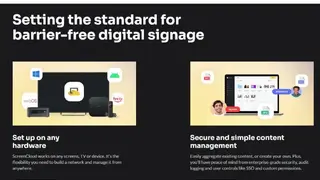 ScreenCloud Digital Signage screenshot