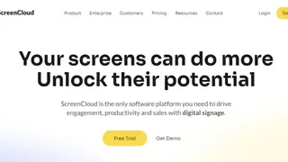 ScreenCloud Digital Signage screenshot